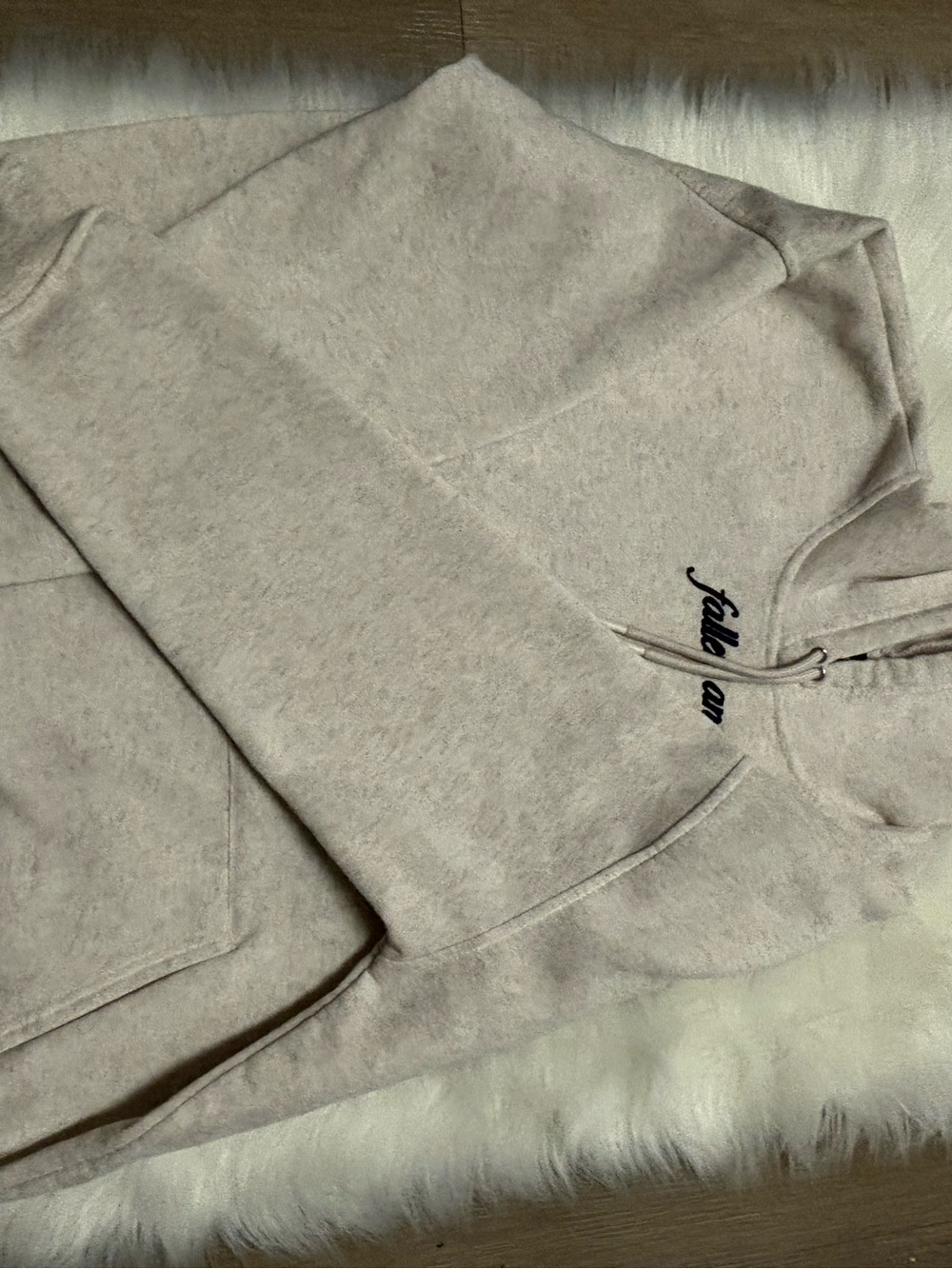 Theory Cream Logo Pullover Hoodie - Women's Scoop/Crew Neck - Picture 3 of 5